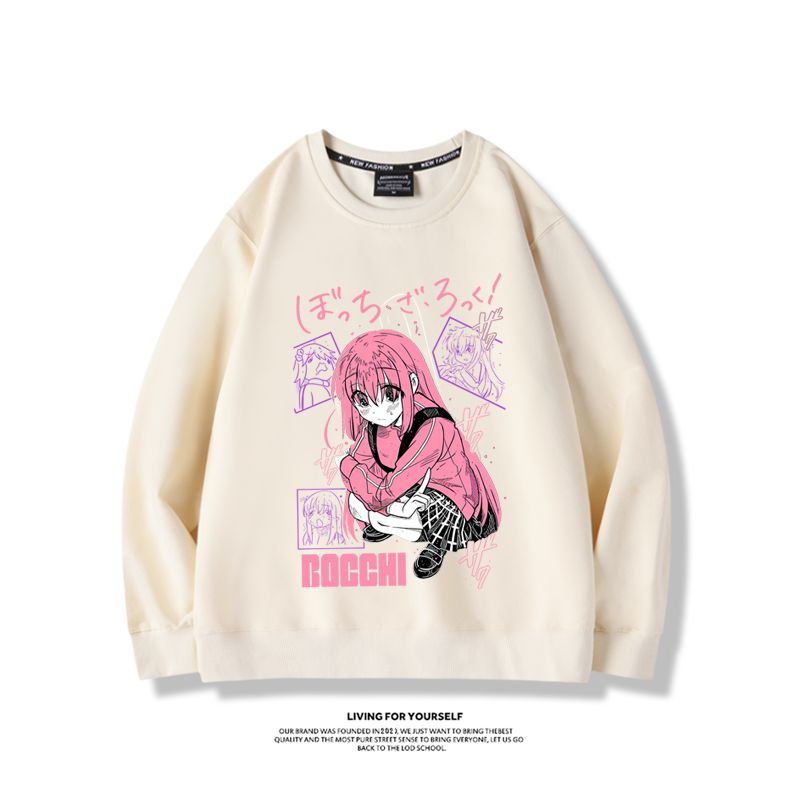 孤獨搖滾2023親子情侶裝 圓領長袖