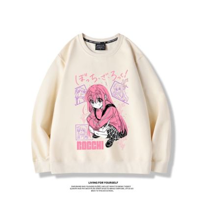 孤獨搖滾2023親子情侶裝 圓領長袖