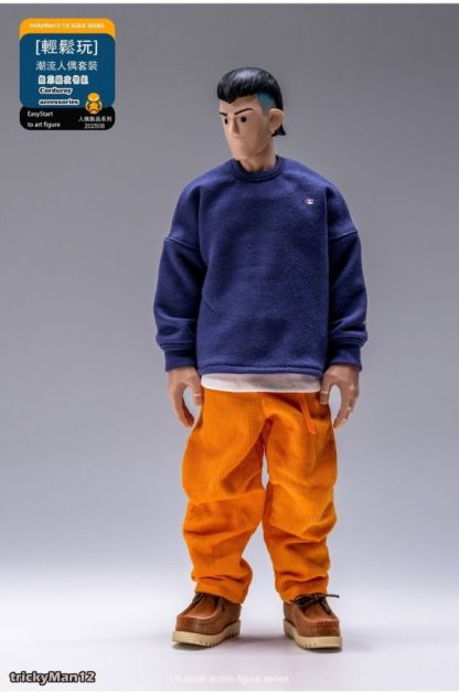 【預購】正版授權 trickyMan12 1/6 輕鬆玩 潮流人偶套裝 燈芯絨衣物組