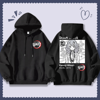 鬼滅之刃 聯名衛衣2025秋冬新款寬鬆連帽衛衣