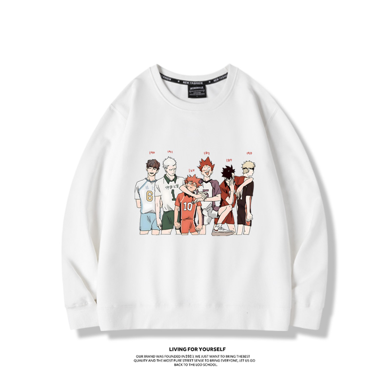 排球少年2024親子情侶裝 圓領長袖-星夢cosplay