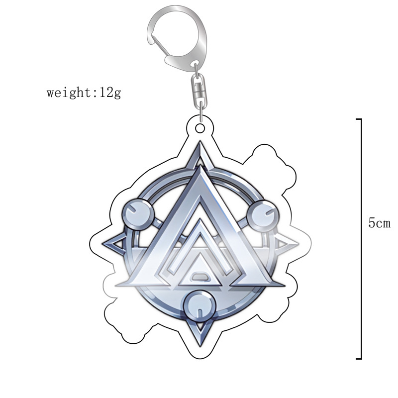 崩壞星穹鐵道愛莉希雅彥卿希露瓦景元白露姬子亞克力鑰匙扣掛飾【單買三件起送】