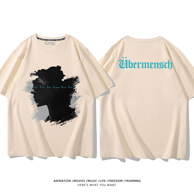 GD權志龍 2025新款親子情侶男女同款 T恤