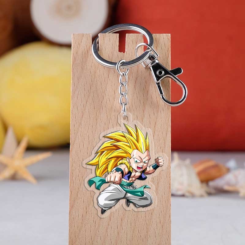 七龍珠孫悟空悟飯超級賽亞人魔笛貝吉塔18號比魯斯亞克力鑰匙扣 掛飾【單買三件起送】
