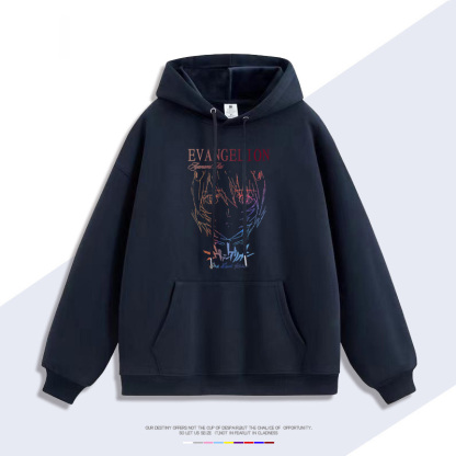 EVA聯名衛衣2025秋冬新款親子情侶裝連帽衛衣