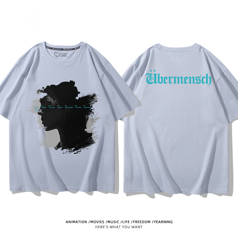 GD權志龍 2025新款親子情侶男女同款 T恤