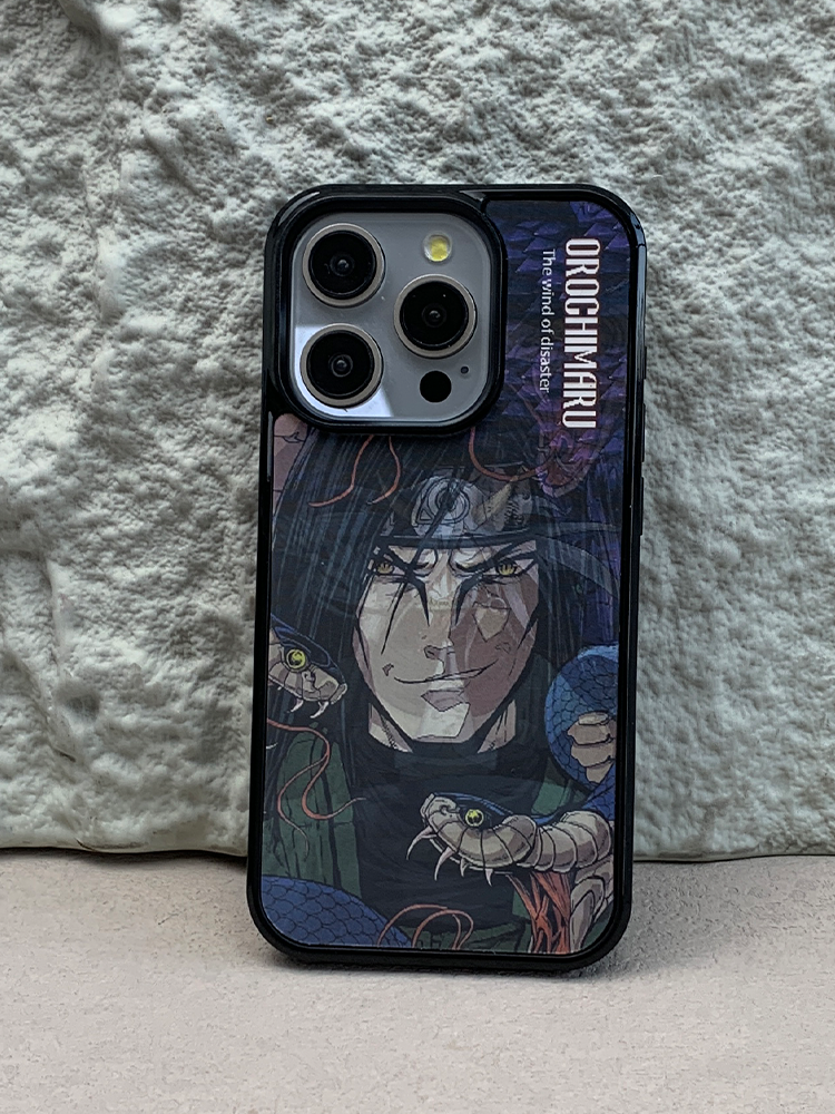 火影大蛇丸3D幻圖磁吸防摔手機殼