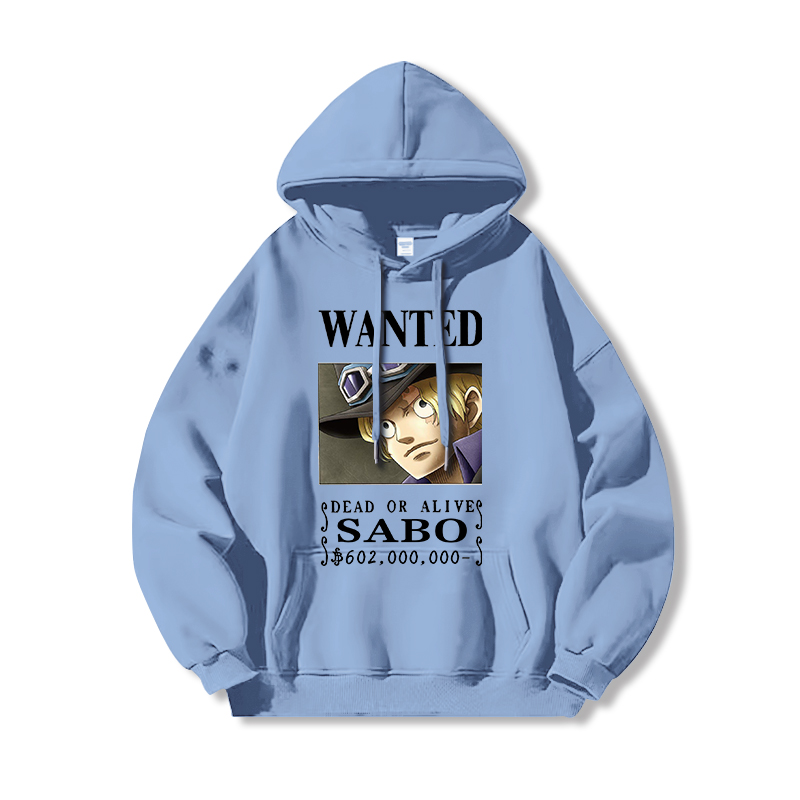 航海王 聯名衛衣2024秋冬新款親子情侶裝薄絨款連帽衛衣