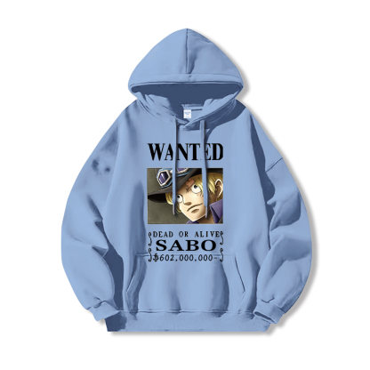 航海王 聯名衛衣2024秋冬新款親子情侶裝薄絨款連帽衛衣