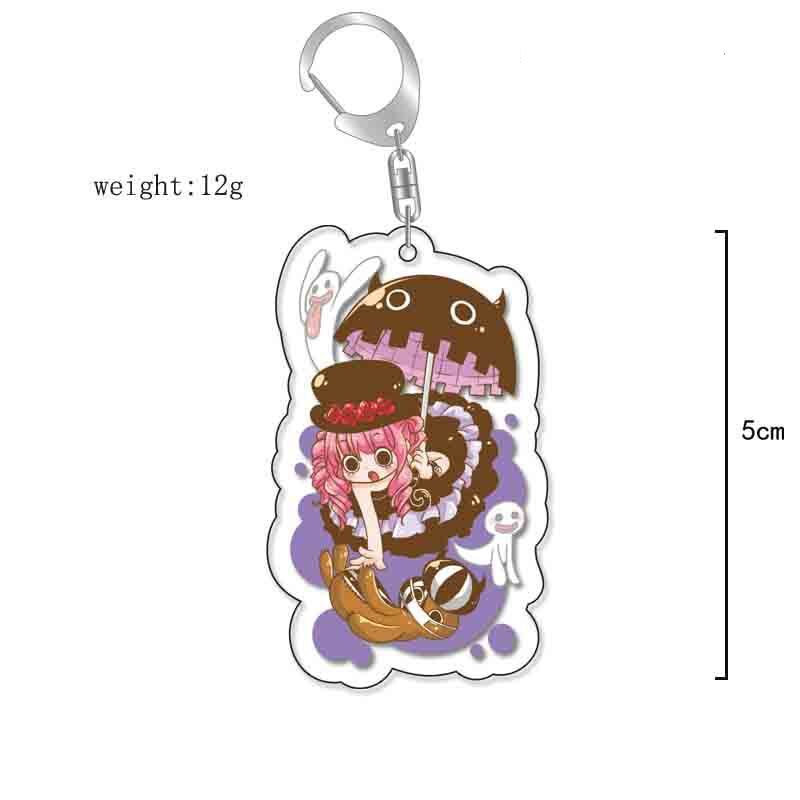 航海王草帽路飛索隆喬巴羅賓亞力克鑰匙扣掛飾【單買三件起送】