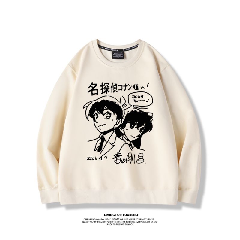 名偵探柯南2024親子情侶裝 圓領長袖