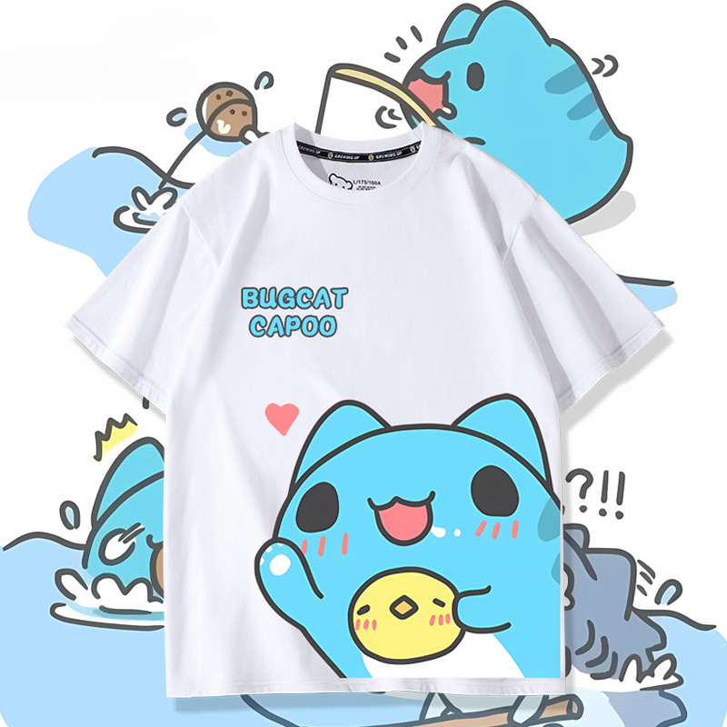 貓貓蟲咖波 2024親子情侶男女同款 T恤
