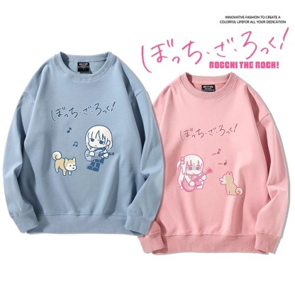 孤獨搖滾 2024親子情侶裝 圓領長袖