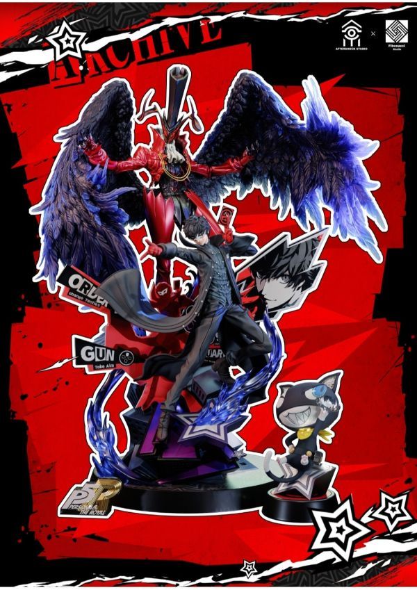 【預購】餘震Aftershock×婓波Fibonacci Studio 女神異聞錄P5R-雨宮蓮&亞森