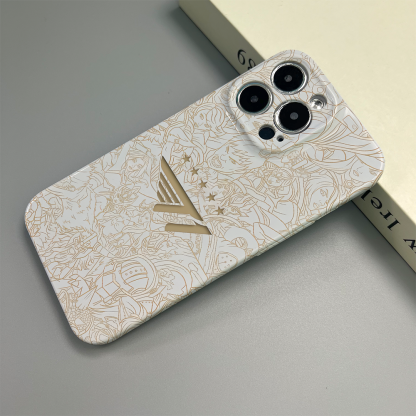 T1戰隊高清彩繪全包防摔菲林殼