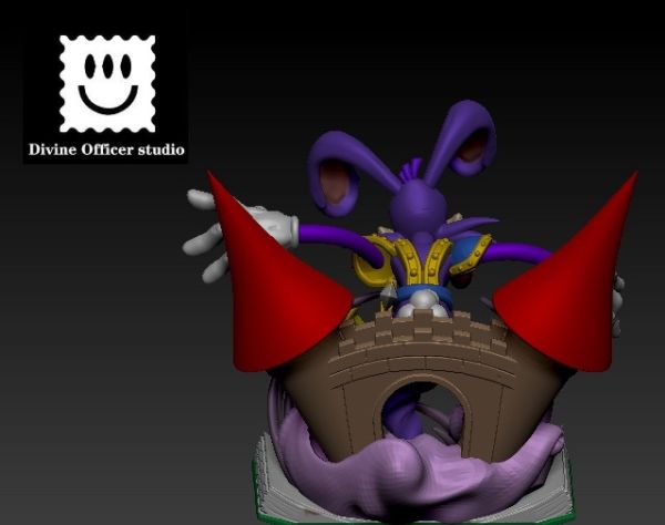 【預購】神官工作室 卡通暗黑兔