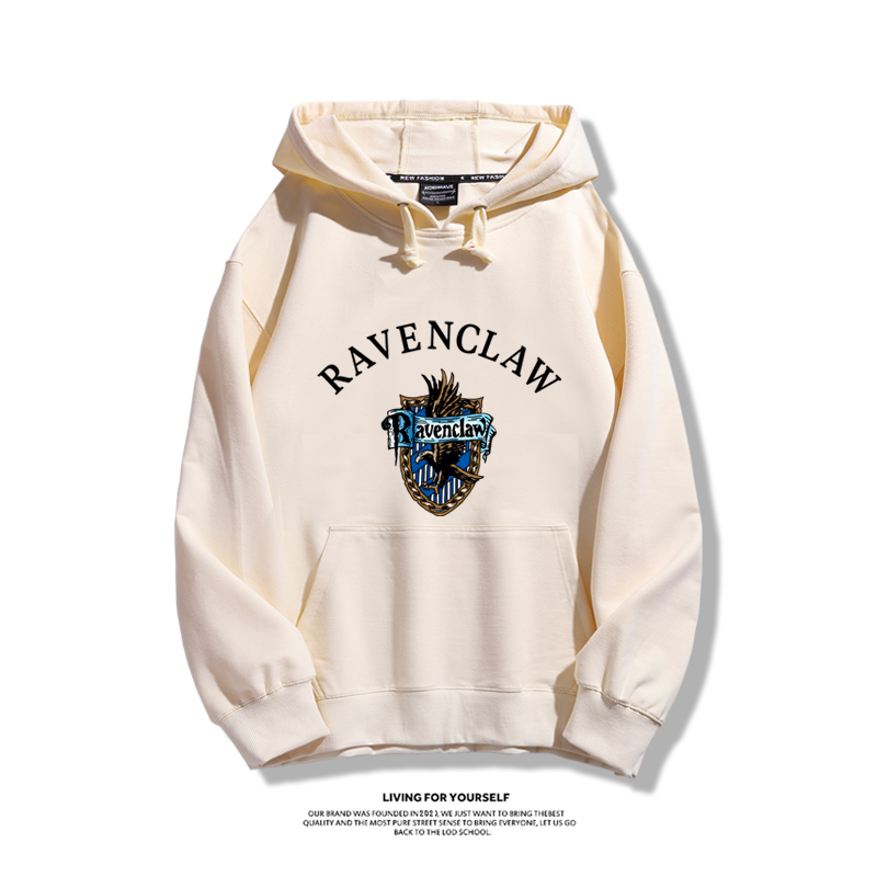 哈利波特聯名衛衣2023秋冬新款親子情侶裝薄絨款連帽衛衣
