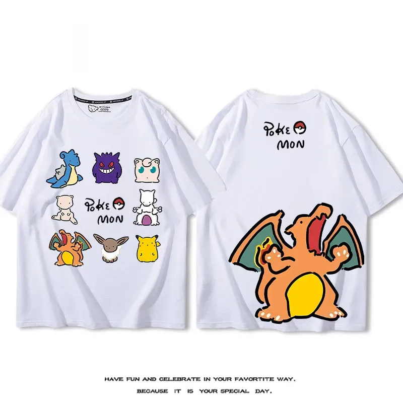 【特價商品！！】精靈寶可夢 2025親子情侶男女同款 短T【折扣買兩件第三件全減免！買二送一 ！買五送二！兩件起送】