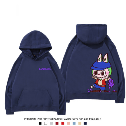 labubu新款 寬鬆百搭 秋冬款 寬鬆連帽衛衣