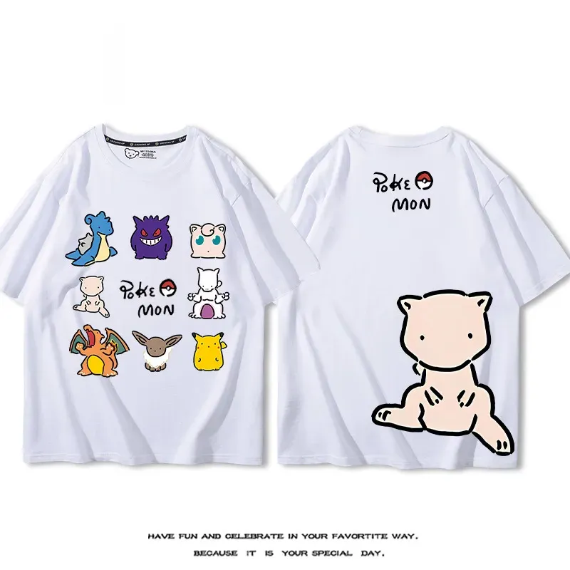 【特價商品！！】精靈寶可夢 2025親子情侶男女同款 短T【折扣買兩件第三件全減免！買二送一 ！買五送二！兩件起送】