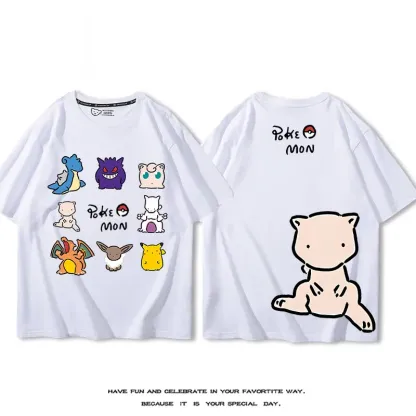 【特價商品！！】精靈寶可夢 2025親子情侶男女同款 短T【折扣買兩件第三件全減免！買二送一 ！買五送二！兩件起送】