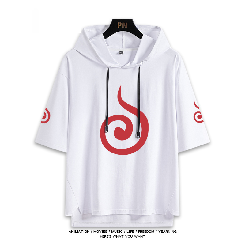 火影忍者 連帽短袖T恤