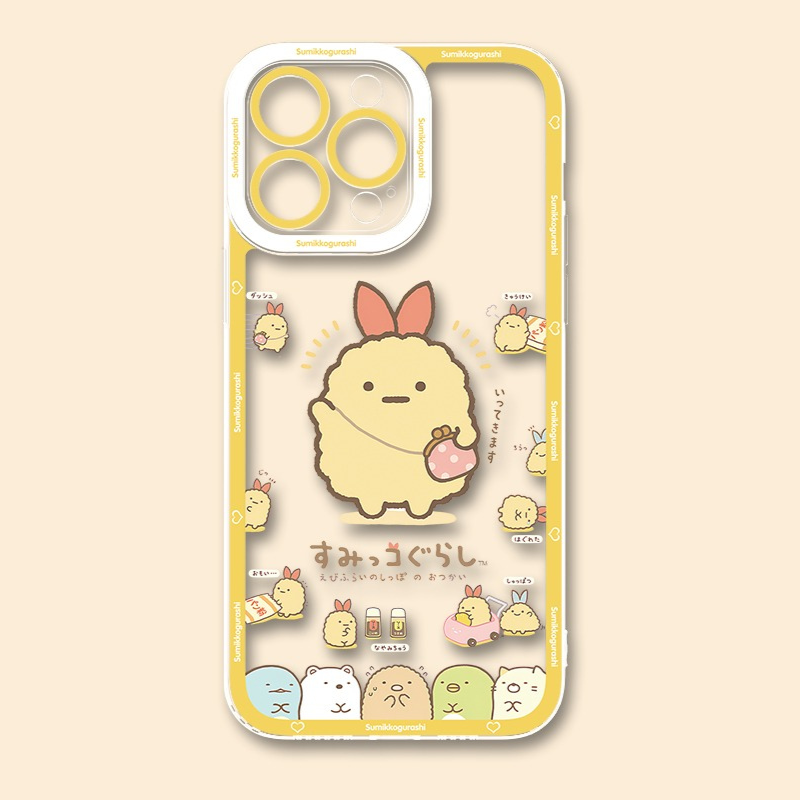 角落生物天使眼透明防摔軟殼