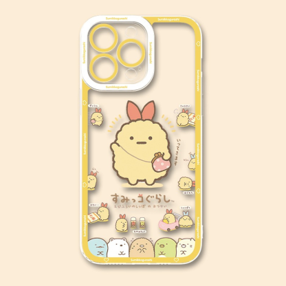 角落生物天使眼透明防摔軟殼