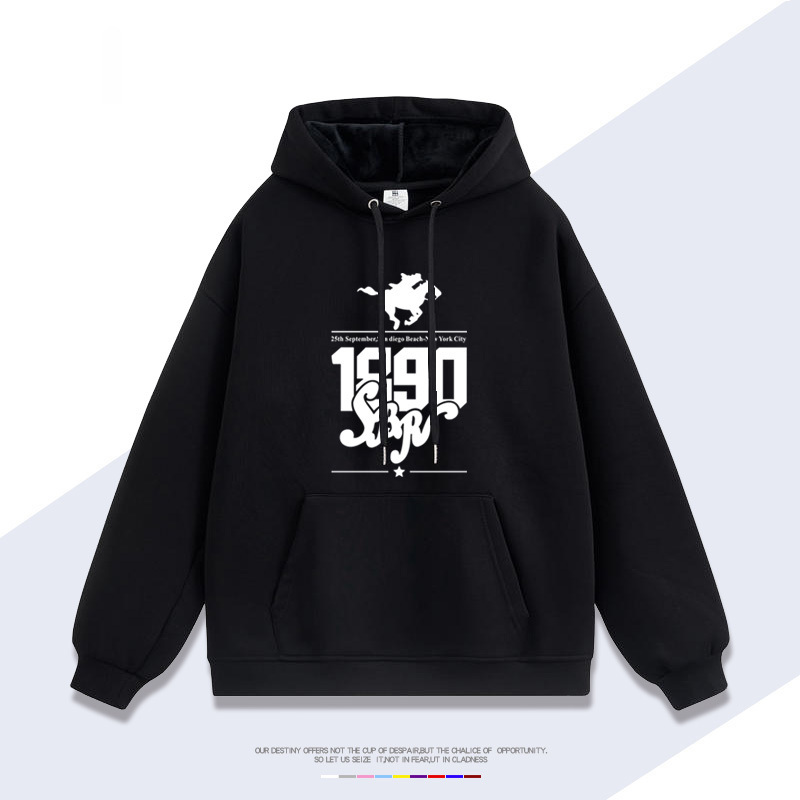 JOJO的奇妙冒險飆馬野郎 聯名衛衣2025秋冬新款 親子情侶裝連帽衛衣