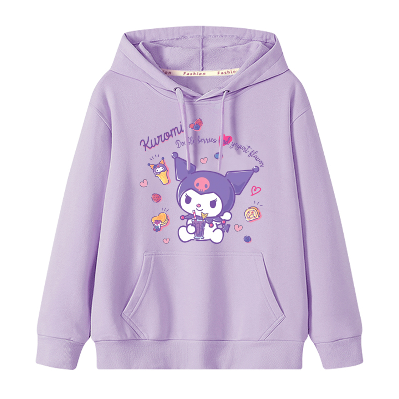 美樂蒂庫洛米 2025秋冬新款 親子情侶男女連帽衛衣