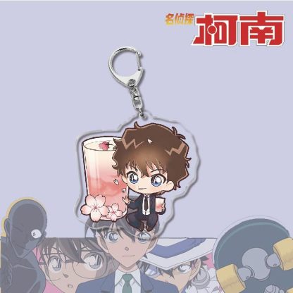 名偵探柯南周邊 灰原哀基德赤井秀一安室透世良真純亞克力鑰匙扣掛飾【單買三件起送】
