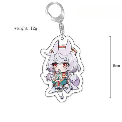 原神旅行者可莉安柏凱亞克力雙面鑰匙扣個性掛飾遊戲周邊薔薇魔女【單買三件起送】