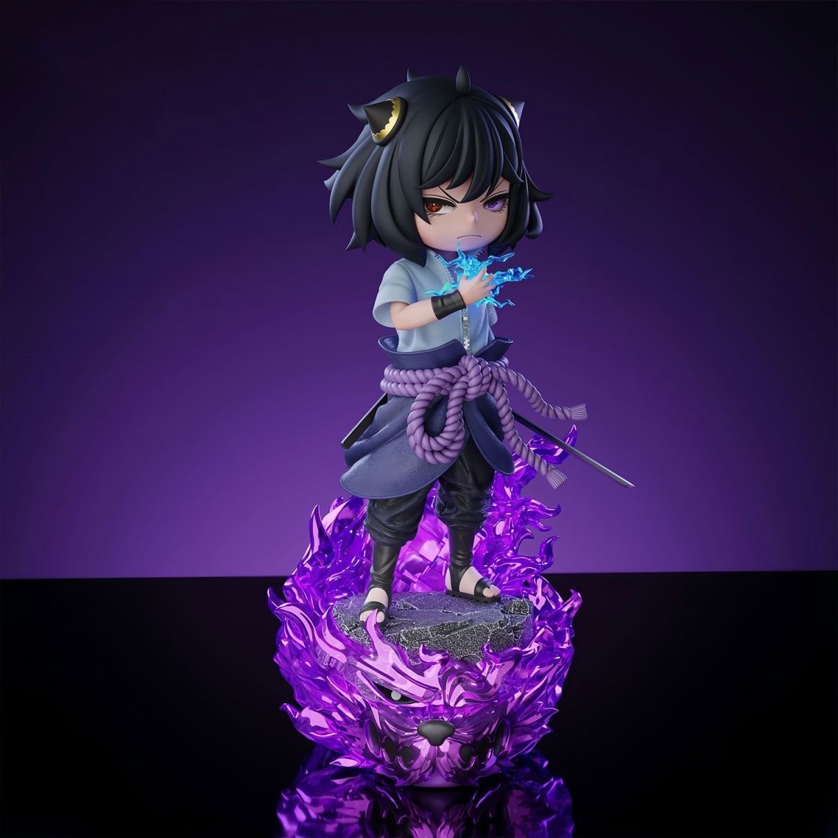 ZH 整活 輪回女孩 佐助安妮亞 雙頭雕 