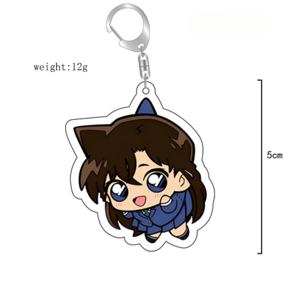 名偵探柯南灰原哀小蘭安室透基德亞力克鑰匙扣小立牌周邊掛飾【單買三件起送】
