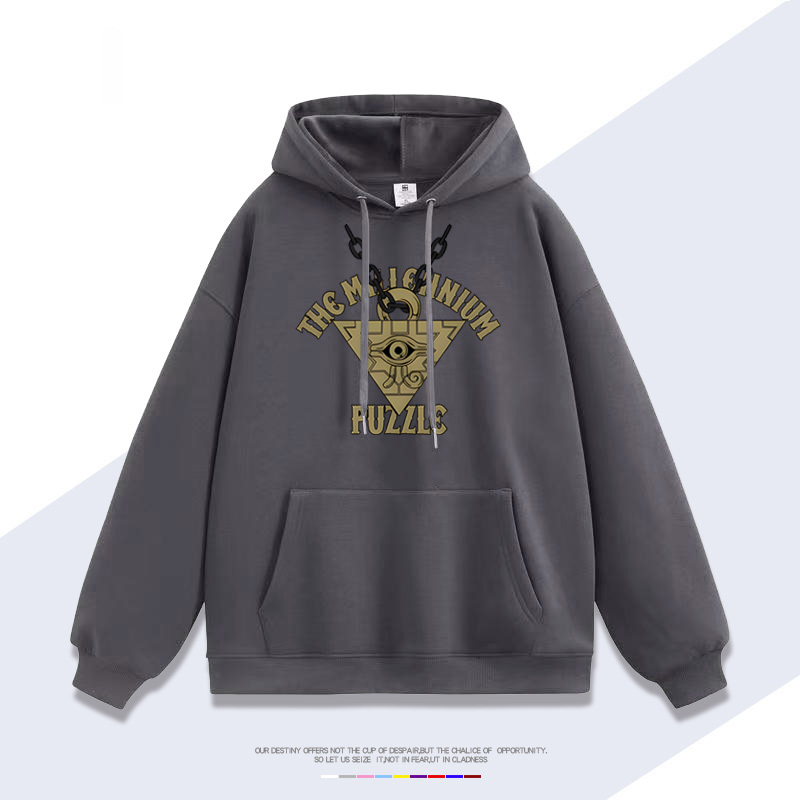 遊戲王 聯名衛衣2025秋冬新款 親子情侶裝連帽衛衣