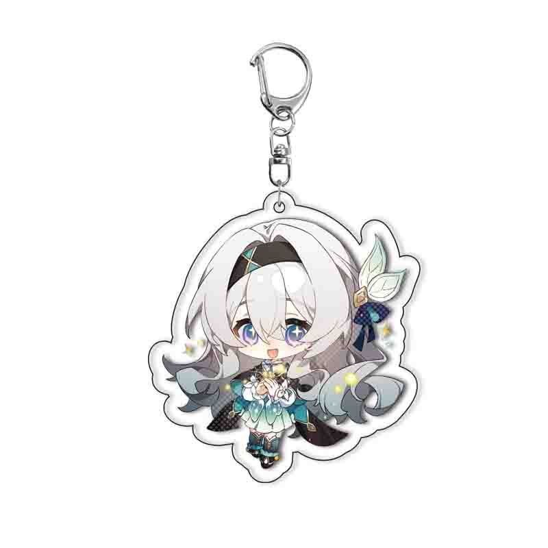 崩壞星穹鐵道愛莉希雅亞克力鑰匙扣掛飾遊戲周邊銀狼景元 白露【單買三件起送】