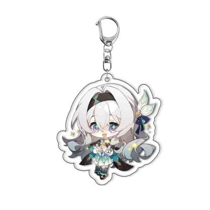 崩壞星穹鐵道愛莉希雅亞克力鑰匙扣掛飾遊戲周邊銀狼景元 白露【單買三件起送】