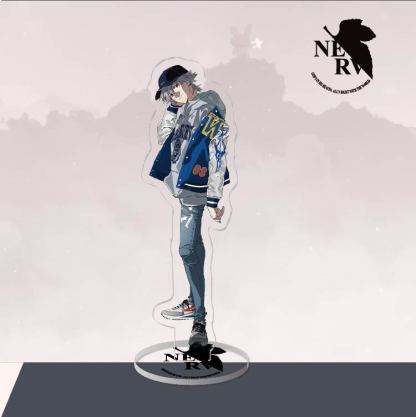 福音EVA綾波麗立牌動漫周邊亞克力鑰匙扣明日香真希波碇真嗣渚薰掛飾【單買三件起送】