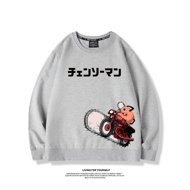 鏈鋸人波奇塔2023親子情侶裝 圓領長袖