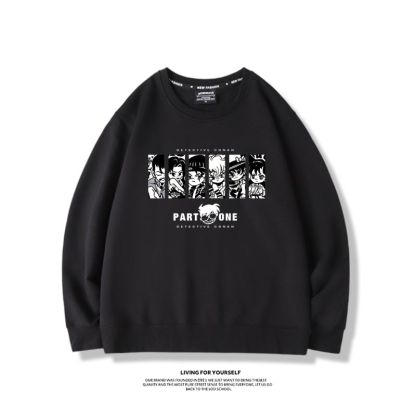 名偵探柯南2024親子情侶裝 圓領長袖