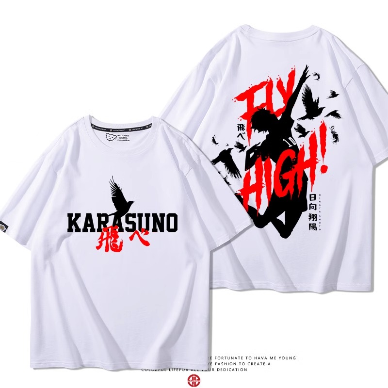 排球少年 2024親子情侶男女同款 純棉T恤