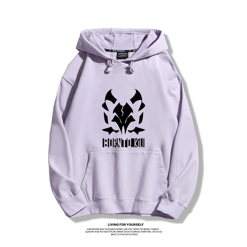 蔚藍檔案聯名衛衣2023秋冬新款親子情侶裝薄絨款連帽衛衣