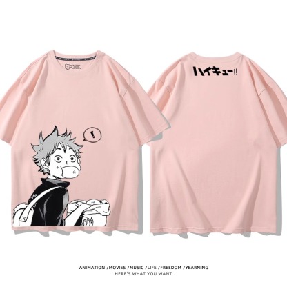 排球少年 2024親子情侶男女同款 純棉T恤