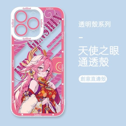 蘋果 系列新春原神天使眼透明防摔軟殼