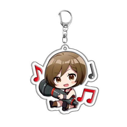 初音未來MIKU公主殿下亞克力鑰匙扣掛飾虛擬偶像鏡音鈴巡音流歌【單買三件起送】