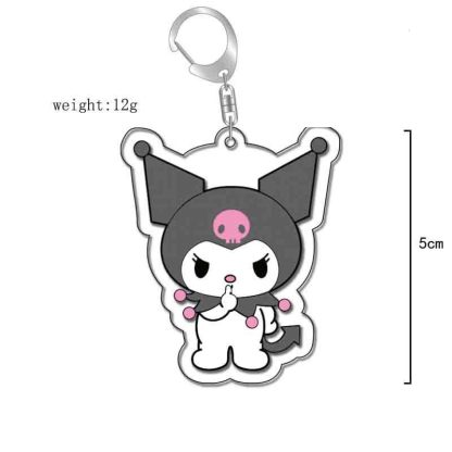 粉色貓咪Sanrio玉狗桂樂美蒂亞克力鑰匙扣掛飾【單買三件起送】