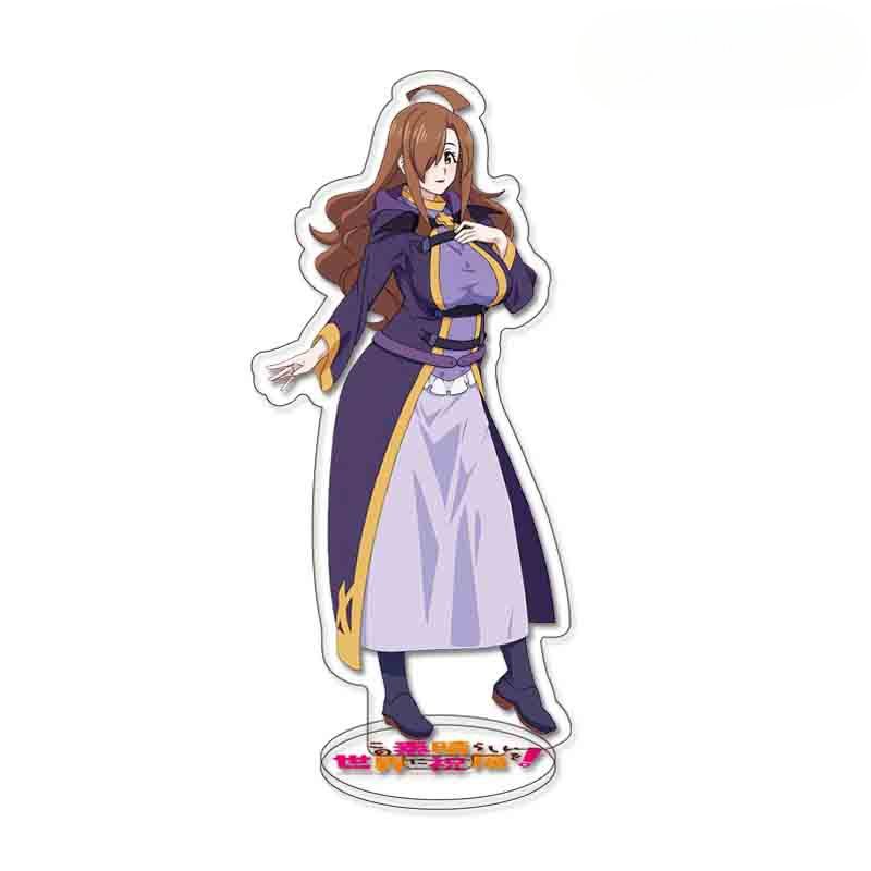 素晴爲美好的世界獻上祝福阿庫婭惠惠和真悠悠達克尼斯鑰匙扣掛飾【單買三件起送】