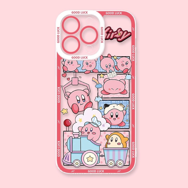 星之卡比天使眼透明防摔軟殼