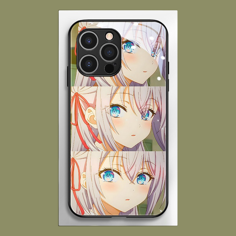 艾莉同學新款高清全包防摔玻璃殼