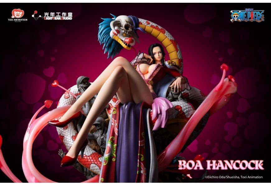【預購】正版授權 光年×東映動畫《航海王》收藏級雕像 女帝·Boa Hancock